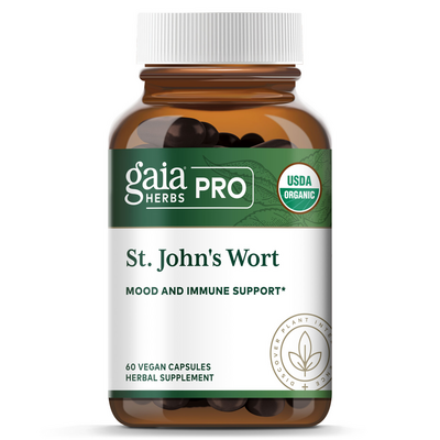 St John's Wort (Gaia Herbs) - 60 Vcaps