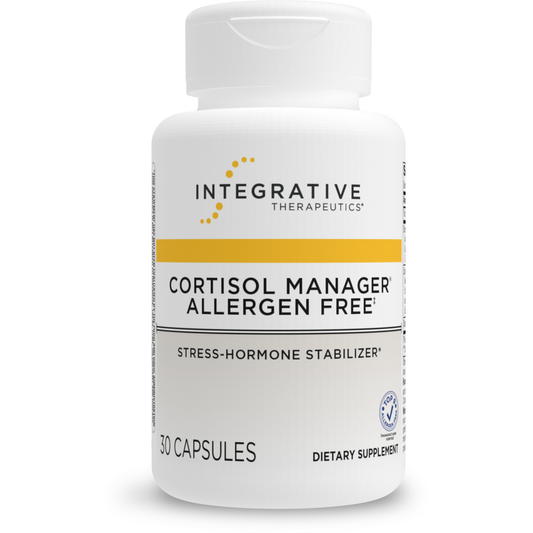 Cortisol Manager Allergen Free - 30 caps