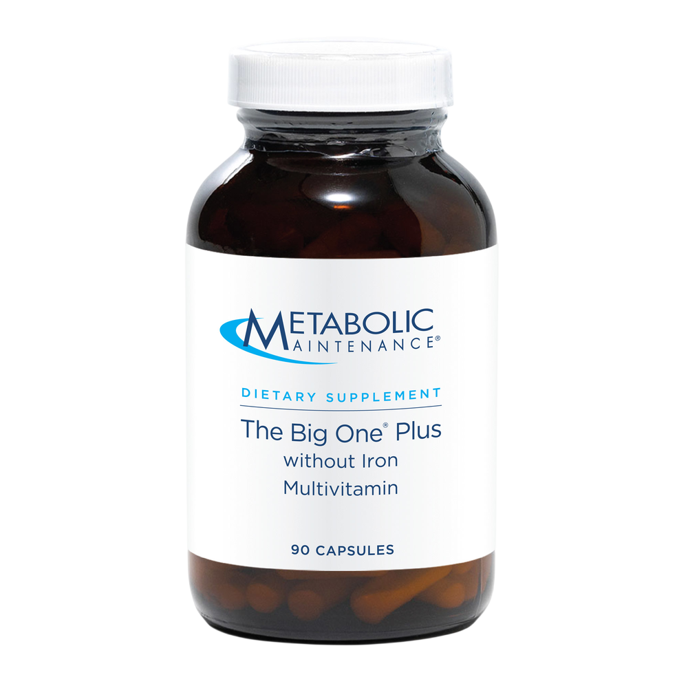 The Big One Plus w/o Iron Multivitamin - 90 caps