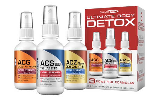 Ultimate Body Detox 3 Formula's - 2 oz ea