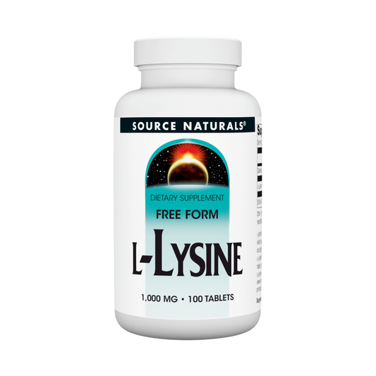 L-Lysine - 1000 mg -100 Tablets