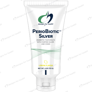 PerioBiotic Silver Toothpaste - 4 oz  Lemon